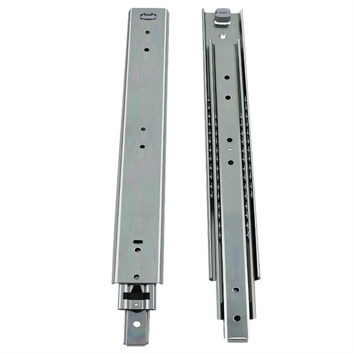 12-40 pulzier b'estensjoni sħiħa tal-ball bearing slide rail